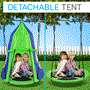 Pyle - SLSWNG352 , Sports and Outdoors , Children’s Hangout Pod Swing - Indoor/Outdoor Hammock Tent, Hanging Chair Swing