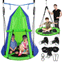 Pyle - SLSWNG352 , Sports and Outdoors , Children’s Hangout Pod Swing - Indoor/Outdoor Hammock Tent, Hanging Chair Swing