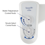 Pyle - sltlsp08 , Home and Office , Therapeutic , Bathroom Bidet Attachment - Toilet Seat Water Bidet Sprayer