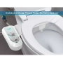 Pyle - AZSLTLSP08 , Home and Office , Therapeutic , Bathroom Bidet Attachment - Toilet Seat Water Bidet Sprayer