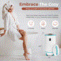Pyle - SLTLW700 , Home and Office , Vacuums - Steam Cleaners , Single Touch Towel & Blanket Warmer with Fragrant Disc Holder and LED Ring (Blue)