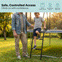 Pyle - SLTRA12LDR.5 , Home and Office , Fitness Equipment - Home Gym , Health and Fitness , Fitness Equipment - Home Gym , Trampoline Access Safety Ladder (for SereneLife Outdoor Trampoline Models: SLTRA12BL)