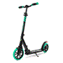 Pyle - SLTS02 , Sports and Outdoors , Kids Toy Scooters , Lightweight and Foldable Kick Scooter - Adjustable Scooter for KID and Teens , Alloy Deck with High Impact Wheels (Aqua on Black)