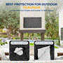 Pyle - SLTVC60 , Marine and Waterproof , Protective Storage Covers , On the Road , Protective Storage Covers , Outdoor/Indoor Full TV Cover - TV Screen Protector, TV Enclosure Offers 360° Coverage with Bottom Cover