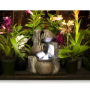 Pyle - USLTWF25LED , Home and Office , Gardening - Landscaping , Water Fountain - Relaxing Tabletop Water Feature Decoration