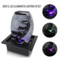 Pyle - sltwf78led , Home and Office , Water Fountains , Water Fountain - Relaxing Tabletop Water Feature Decoration