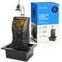 Pyle - SLTWF81LED.5 , Home and Office , Water Fountains , Water Fountain - Relaxing Tabletop Water Feature Decoration