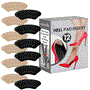 Pyle - SLVARBLAP6.5 , Home and Office , clothing & accessories , Heel Pad - Comfortable Grip Liner for Dress Shoes, Lefu shoes, High Heels Types of Shoes
