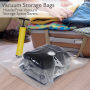 Pyle - SLVBST15 , Misc , Vacuum Storage Bags - Air Tight Space Saver Bag Bundle (15 Bags)