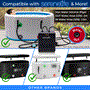 Pyle - SLWTRCHLR90.5 , Health and Fitness , Freestanding Bathtub , Cold Plunge Water Chiller - 600W 1/3 HP Cooling System with Quiet Design Refrigeration Compressor, One Key Switch, 87Gal Max Water Volume
