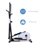 Pyle - SLXB5 , Health and Fitness , Fitness Equipment - Home Gym , Elliptical Fitness Trainer - Full Body Flywheel Exercise Pedaling Machine
