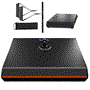 Pyle - SQPLUTO.5 , Home and Office , Fitness Equipment - Home Gym , Health and Fitness , Fitness Equipment - Home Gym , Compact Multifunctional Pluto Board Device, Push-Up Body Workout System Equipment