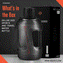 Pyle - SQPSB-3B , Kitchen & Cooking , Fridges & Coolers , 2300ml. Sports Big Volume Water Bottle - BPA Free, Leak Proof Water Jag with Handle for Gym, Sport and Outdoor (Black)