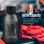 Pyle - SQPSB-3B , Kitchen & Cooking , Fridges & Coolers , 2300ml. Sports Big Volume Water Bottle - BPA Free, Leak Proof Water Jag with Handle for Gym, Sport and Outdoor (Black)