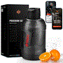 Pyle - SQPSB-3B , Kitchen & Cooking , Fridges & Coolers , 2300ml. Sports Big Volume Water Bottle - BPA Free, Leak Proof Water Jag with Handle for Gym, Sport and Outdoor (Black)