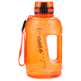 Pyle - SQPSB-3O , Kitchen & Cooking , Fridges & Coolers , 2300ml. Sports Big Volume Water Bottle - BPA Free, Leak Proof Water Jag with Handle for Gym, Sport and Outdoor (Orange)