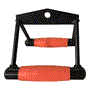 Pyle - SQRB1 , Home and Office , Fitness Equipment - Home Gym , Health and Fitness , Fitness Equipment - Home Gym , Double D Row Handle Cable Attachment - Non-Slip Handles for Weight Workout with 360 Degree Rotational Knuckle