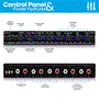 Pyle - VBE420P , Sound and Recording , Equalizer - Crossover  , 4 Band Parametric Equalizer with Subwoofer Gain Control