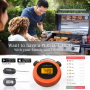 Pyle - AZPWIRBBQ60 , Kitchen & Cooking , BBQ & Grilling , Bluetooth Wireless BBQ Digital Thermometer