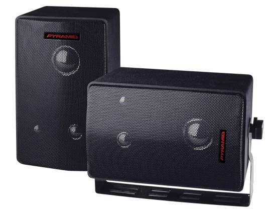 Pyle - 3808 , Sound and Recording , Home Speakers , 400 Watts 3-Way Mini Box Speaker System