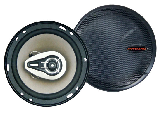 Pyle - 680GX , On the Road , Vehicle Speakers , 6.5'' Three-Way 500 Watts P.P. Cone Speakers