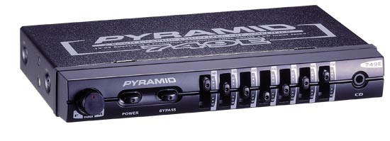 Pyle - 749 , On the Road , Equalizers - Crossovers , 7 Band Graphic Equalizer