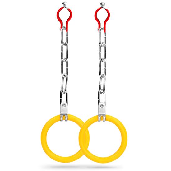 Pyle - ACCSLGYMBAR20 , Home and Office , Fitness Equipment - Home Gym , Health and Fitness , Fitness Equipment - Home Gym , 2 Pcs. Clamping Hoops for Gymnastic Bar, Monkey Ring Outdoor Backyard Ninja Line Accessories Set