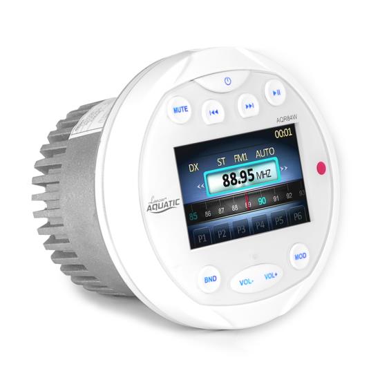 Lanzar AQR84W Marine and Waterproof Headunits Stereo Receivers