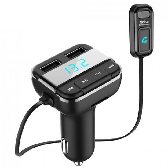 Pyle - CA-PBT91.5 , On the Road , Plug-in Audio Accessories - Adapters , Bluetooth Car FM Transmitter - Stereo Wireless Car Music Streaming Transmitter
