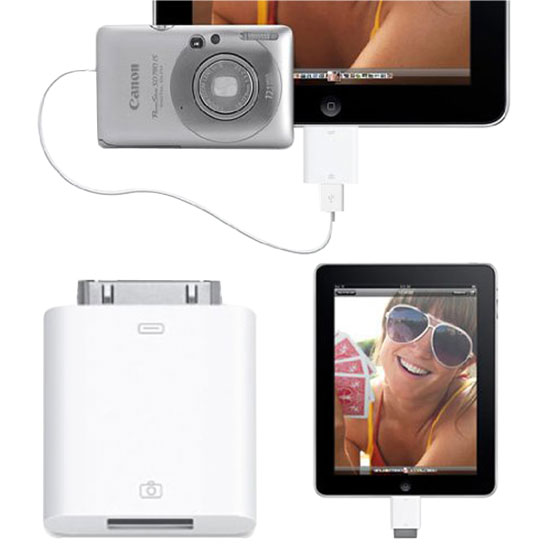 Pyle - GHSM315 , Gadgets and Handheld , Cameras - Videocameras , 2-In-1 Transfer USB Connection Kit SD Card Reader Download Photos Videos From Digital Camera Or SD Card To Apple iPad 3G/Wifi