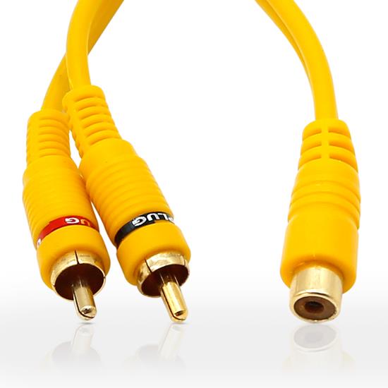 Pyle - GNA2M , Sound and Recording , Cables - Wires - Adapters , Y Adapter 2 Male 