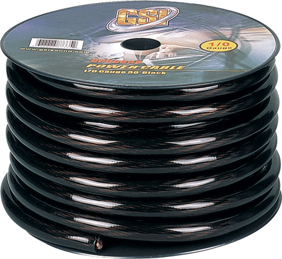 Pyle - GPC0BL50 , Sound and Recording , Cables - Wires - Adapters , 10 Gauge Power.Ground Cables
