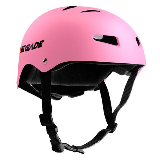 Pyle - HURTSHLPK , Sports and Outdoors , Kids Toy Scooters , Adjustable Sports Safety Helmet - Dual Certified CPSC Multi-Sport Impact Protection Helmet for Children and Adults, Includes Travel Bag (Pink)