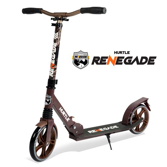 Pyle - HURTSRT , Sports and Outdoors , Kids Toy Scooters , Lightweight and Foldable Kick Scooter - Adjustable Scooter for Teens and Adult, Alloy Deck with High Impact Wheels (Real Tree)