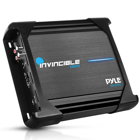 Pyle - INV239A , On the Road , Vehicle Amplifiers , 2 Channel 1000Watts Max Mosfet Amplifier, Invincible Series Amplifier