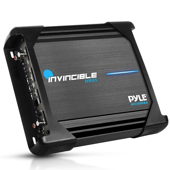 Pyle - INV500DBA , On the Road , Vehicle Amplifiers , 1 Channel 1000Watts Max Mosfet Amplifier, Invincible Series Amplifier