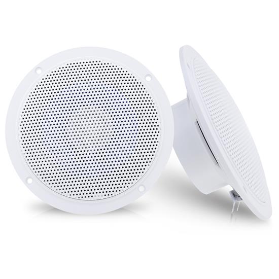 Pyle - MDC6 , Used , 5.25'' Marine 100 Watts Dual Cone Waterproof Stereo Speakers