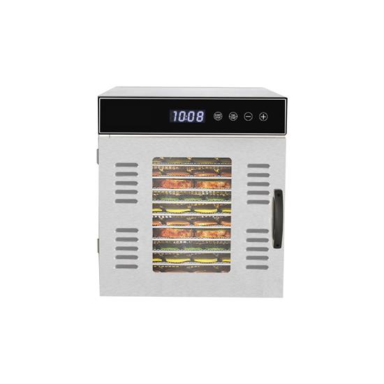 Pyle - NCFD14A.5 , Kitchen & Cooking , Dehydrators & Steamers , 14 Shelf Stainless Steel Trays with Digital Timer and Temperature Control, 1000 Watts