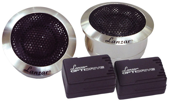 Pyle - OPTITW , On the Road , Tweeters , Optidrive 1'' Titanium Dome Tweeter w/Aluminum Housings