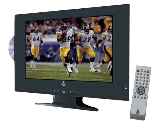 Pyle - P20LCDD , Home and Office , TVs - Monitors , 19"  LCD TV Built In Multimedia Disc Player