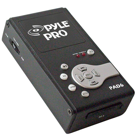 Pyle - PAD6 , Sound and Recording , Mixers - DJ Controllers , USB Audio Interface & Recorder & SD Card