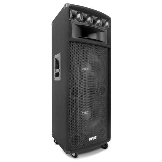 Pyle - PADH212 , Sound and Recording , Studio Speakers - Stage Monitors , 1600W Heavy Duty 7 Way Pa Loud-speaker Cabinet