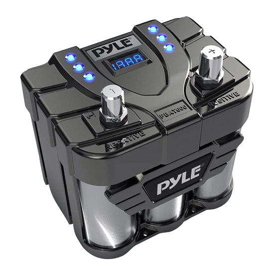 Pyle PBAT600 On the Road Capacitors