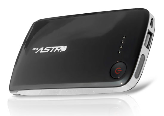 Pyle - PBC5000BK , Gadgets and Handheld , Power Banks - Mobile Charging , Universal Power Bank Backup High Capacity External Battery Charger 5,000mAh, USB 5V/1A Output, USB Charging Cable & 5 Charging Adapters (Black)