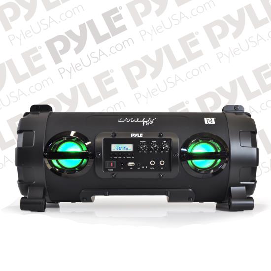 Pyle PBMSPG130BK Home and Office Portable Speakers Boom Boxes