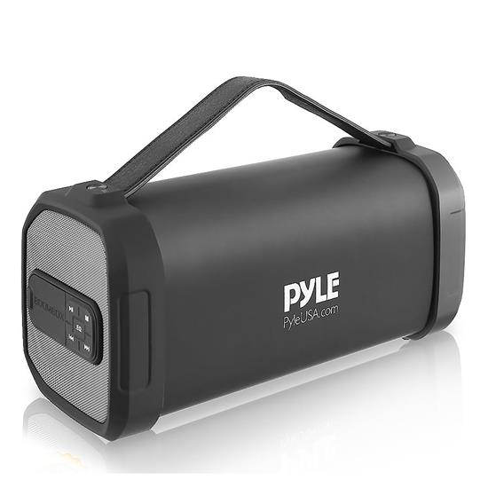 Pyle - PBMSQG9 , Sports and Outdoors , Portable Speakers - Boom Boxes , Gadgets and Handheld , Portable Speakers - Boom Boxes , Compact & Portable Bluetooth Wireless Speaker with Built-in Rechargeable Battery, MP3/USB/Micro SD Reader, FM Radio