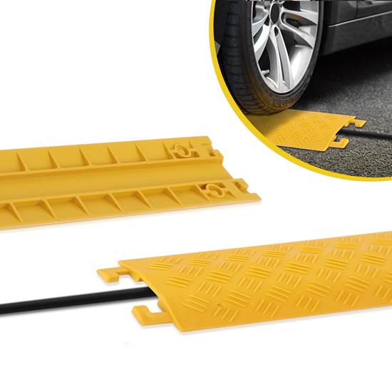 Pyle - PCBLCO19 , Home and Office , Cable Ramps - Cord/Wire Protectors , Cable Cover Ramp, Cord/Wire Protector Concealment Track
