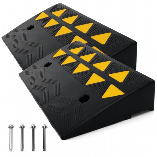 Pyle - PCRBDR45 , Misc , Car/Truck Curb Ramps - Vehicle Curb-Side Bridge Kit (Pair)