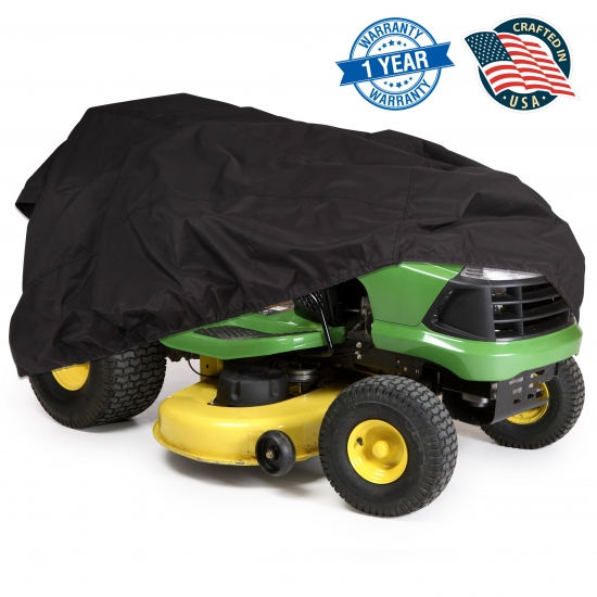 Pyle - PCVDT45 , Marine and Waterproof , Protective Storage Covers , On the Road , Protective Storage Covers , Armor Shield Lawn Tractor Mower Protective Storage Cover, Indoor/Outdoor, Universal Size