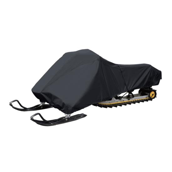 Pyle - PCVSNM14 , Marine and Waterproof , Protective Storage Covers , On the Road , Protective Storage Covers , Armor Shield Snowmobile Cover - Universal Cover for Snowmobile (126’’– 138’’ -inches)